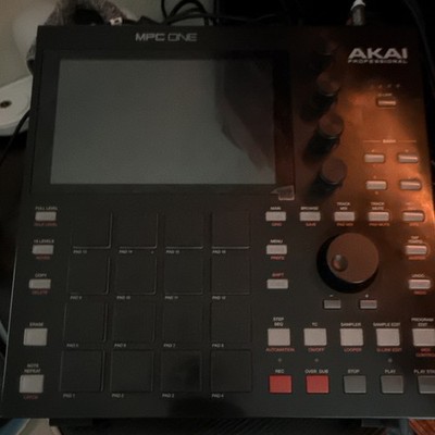Akai Professional MPC One Black Tabletop Sampler/Sequencer, 16 Pads, MIDI/USB