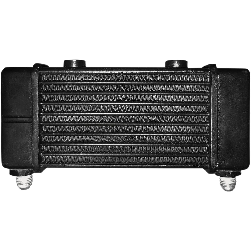 Jagg OIL Coolers Universal Oil Cooler 10-Row Gloss Black - 3140 0713-0212 - Image 1 of 1