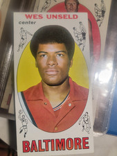T.C.G. NBA Trading Card Lot - Wes Unseld Baltimore Vintage 1968-69