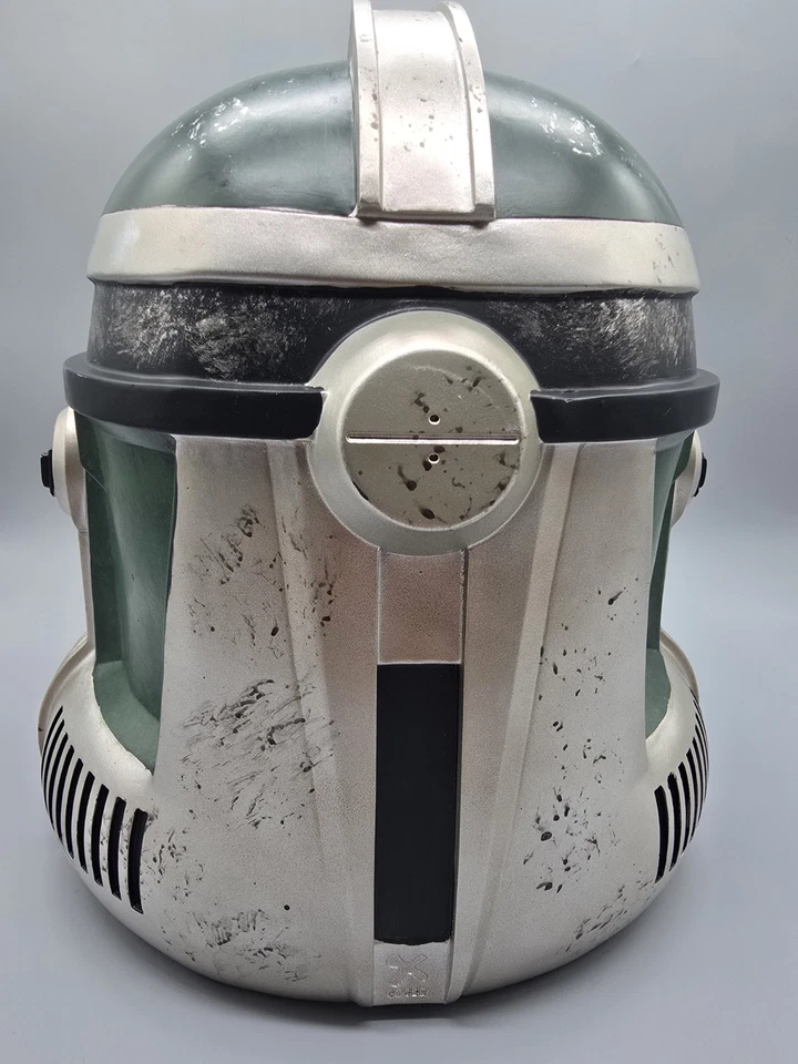  Casco de soldado clon 1:1 Captain Rex Commander Cody accesorios de cosplay resina dura  Foto 4 de 4