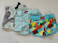 Boys Shorts Lot Size 6  9M Swim Trunks  Casual Shorts Cat  Jack  More 3 Pair 