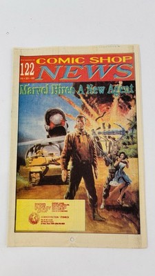 Vintage Comic Shop News #122 Oct 25 1989 Marvel Hires A New Agent 80s News