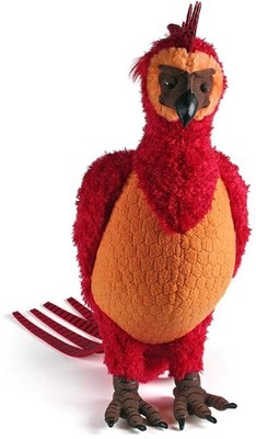 The Noble Collection Harry Potter Fawkes Plush Collectable NWOT 14'' Phoenix