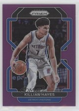 2021-22 Panini Prizm Purple Prizm 53/99 Killian Hayes #101 0p1e