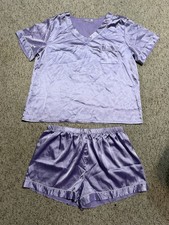 Women s Satin Pajama Set Size XL