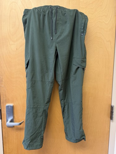 Pantalon de jogging Tony Hawk vert foncé polyester/élasthanne poignets à cordon homme XL - Photo 1/9