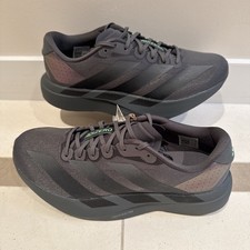 US 10 WMNS Adidas Adizero Evo SL Grey Black Lime Burst KI1898 Running Shoes New