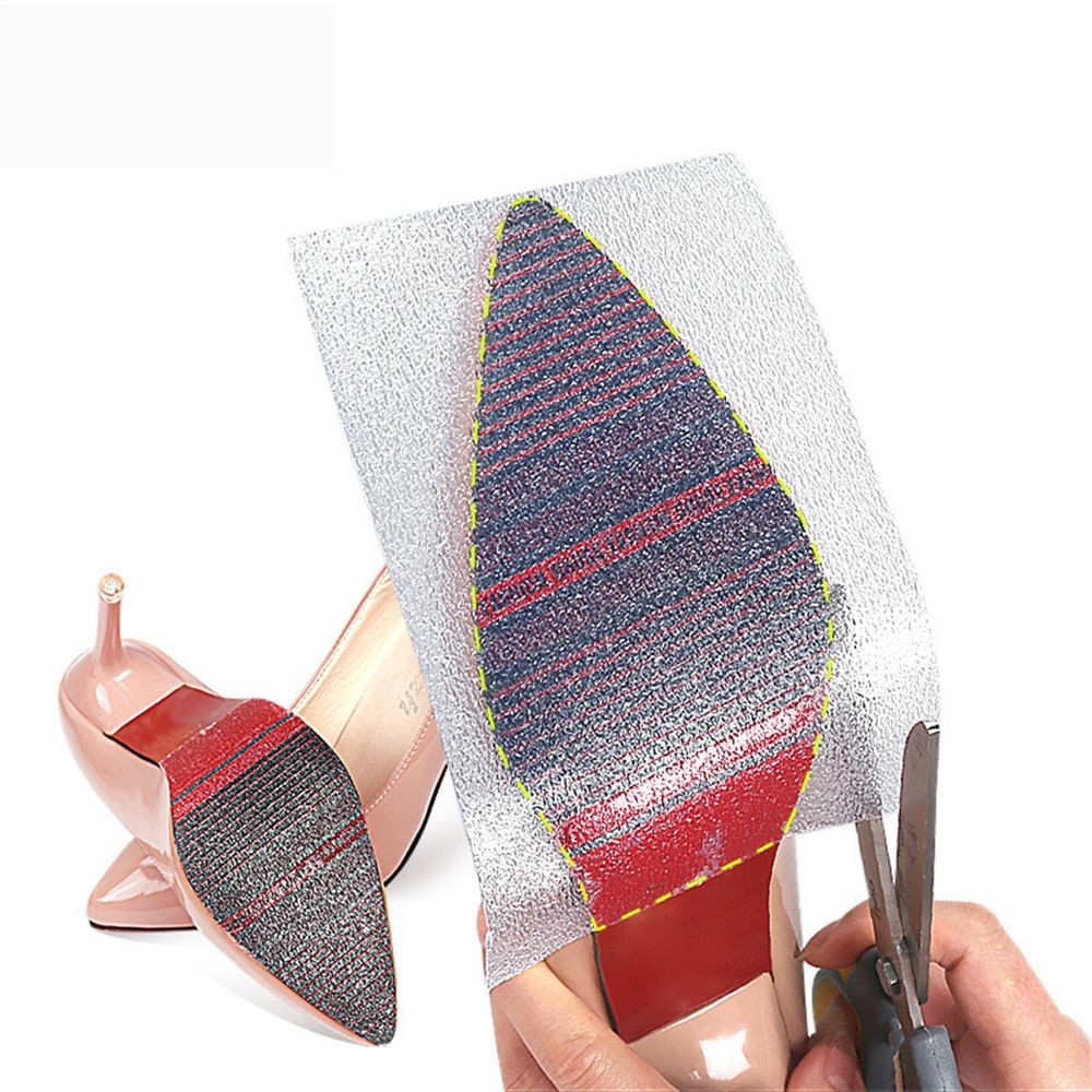 SAOLA Scarpe Protezione Suola Adesivo Gomma Protezioni Suola Autoadesivo Antiscivolo