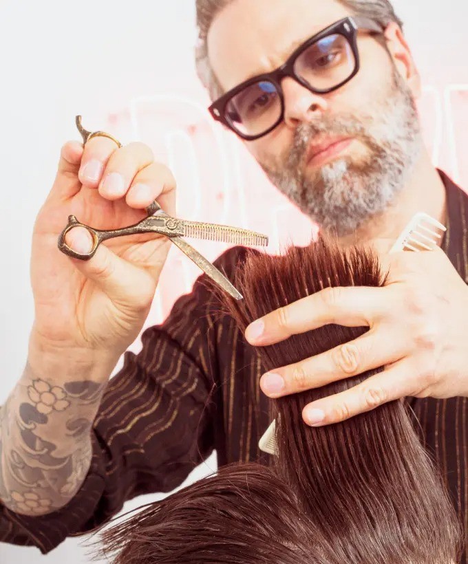 Mizutani Scissors Schorem Master Brutalist Blending Thinning Hair Shears Japan