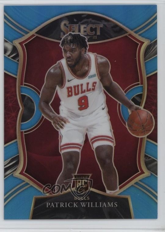 2020 Panini Select Concourse Light Blue Prizm 92/299 Patrick Williams #64 02ur
