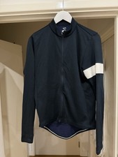 Men’s Rapha Navy Blue Long Sleeve Cycling Jersey Large