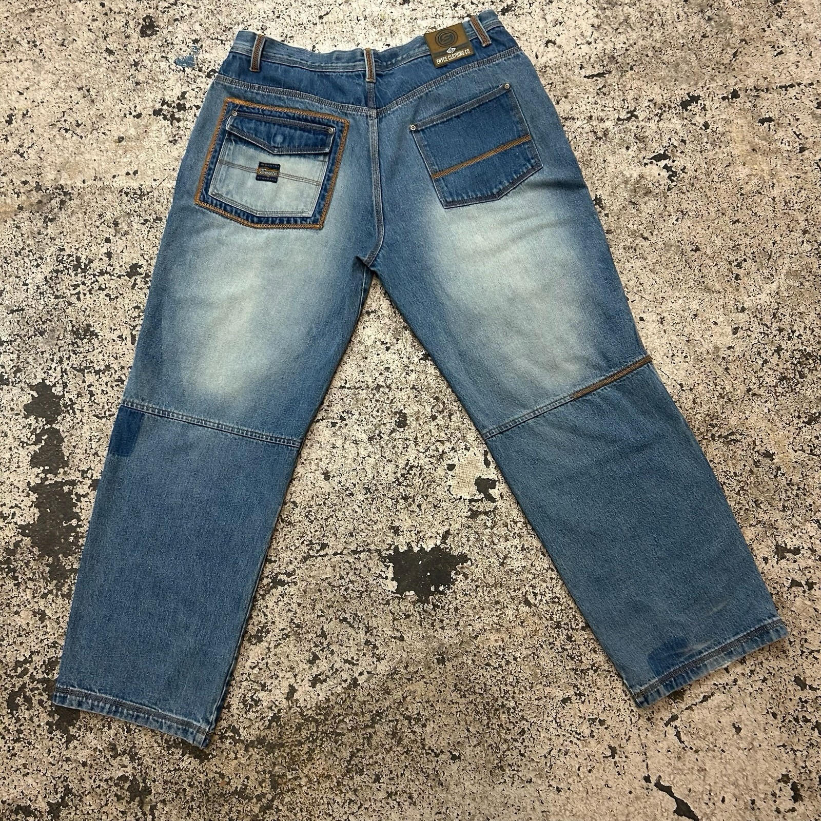 Y2K Enyce Patchwork Jeans - image 3
