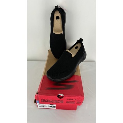 Skechers Womens Go Walk Joy Sensational Day Sneaker Shoe Size 7 Black New