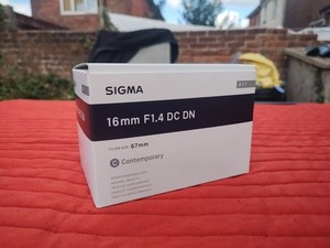 Sigma 16mm F1.4 DC DN Contemporary Lens L-Mount
