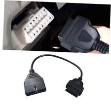 Obd2 To Obd1 Gm Adapter Car Code Reader Obd1 12 Pin To Obd2 16 Pin Socket