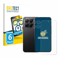 6X Display Schutz Folie FüR Xiaomi 15T Pro (Display+Kamera) ZubehöR