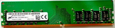 Micron 8GB DDR4 2666MHz PC4-21300 UDIMM Non-ECC 1Rx8 1.2V 288-Pin Desktop Memory