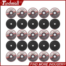 Findmall 25 Pack Cut Off Wheels 3" x 1/16" x 3/8" Cutting Discs for Die Grinders