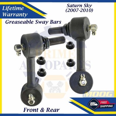 MOOG OEM Front & Rear Sway Bar Links For 2007-2010 Saturn Sky Lifetime Warranty
