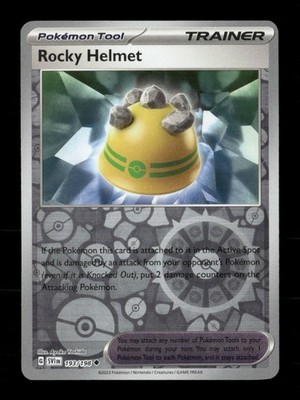 Rocky Helmet 193/198 Scarlet & Violet Reverse Holo NM/M Pokemon