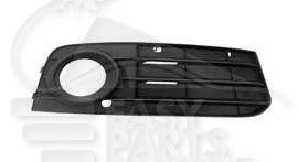 Grille pare-choc Audi A4 B8 cassée ? Remplacez la grille droite antibrouillard ABS