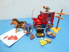 3037 Goldtransport zu Western Indianer Soldaten Selten Playmobil 010