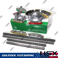 12PCS OEM INA Timing Chain Kit For Audi A4 S5 Q5 Q7 A8 VW Touareg Porsche 3.0T