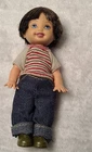 Vintage Barbie Happy Family Ryan Doll Midge &; Alan Son Striped Shirt Jeans 2003