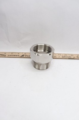 (2-Pk) Process Adapter Stainless Steel 1-1/2'' NPT