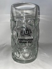 Dortmunder Union Vintage German Pilsner Stem Glass … Dimpled Undamaged VGC