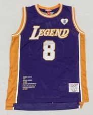 Kobe Bryant Headgear Classics Mamba Legend #8,#24 Men’s Basketball Jersey XL NWT