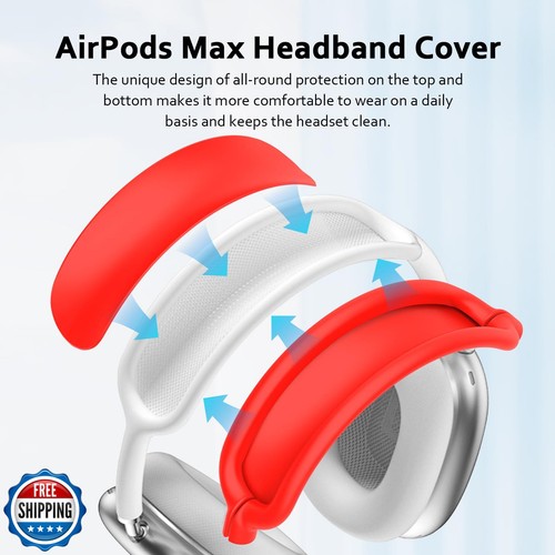 Funda de silicona Writiany para auriculares AirPods Max, Airpods Max Ear Cup  - Imagen 5 de 5