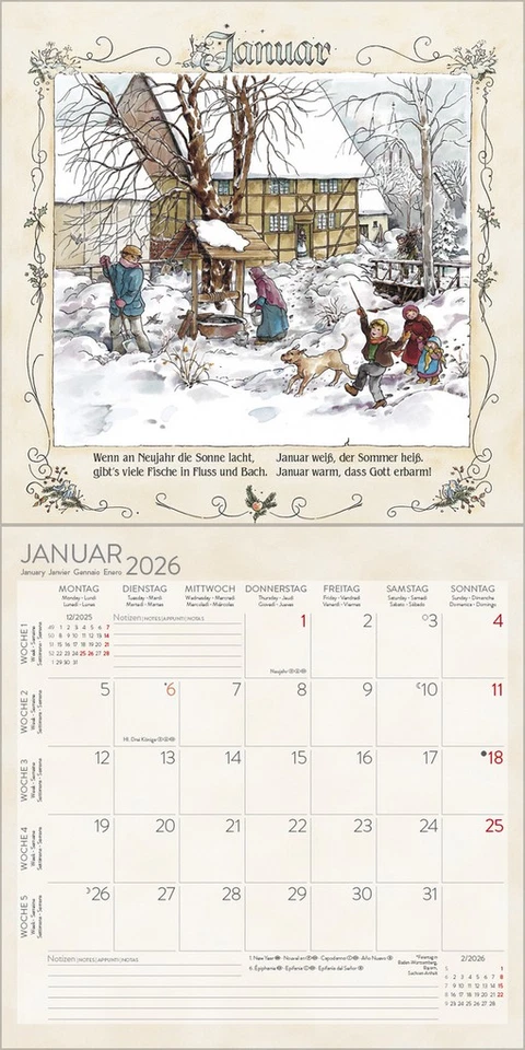 Bauernkalender 2026 - Bild 2 von 4