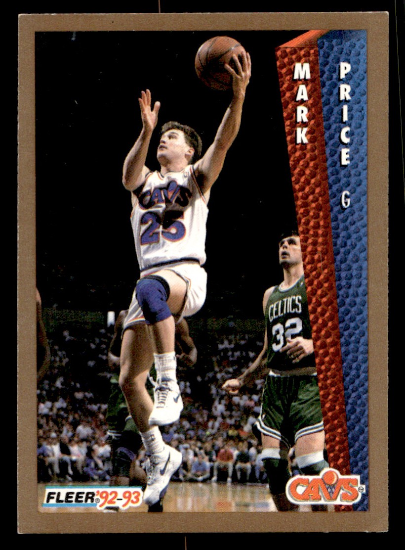 1992-93 Fleer - Mark Price Basketball card Cleveland Cavaliers Raw Trading Card