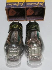MATCHED PAIR PHILCO TYPE 31 POWER TRIODES - NOS/NIB - TESTED