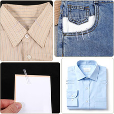 170Pcs Clear Plastic U Shape Alligator Clips,Plastic Alligator Clips with Tee...