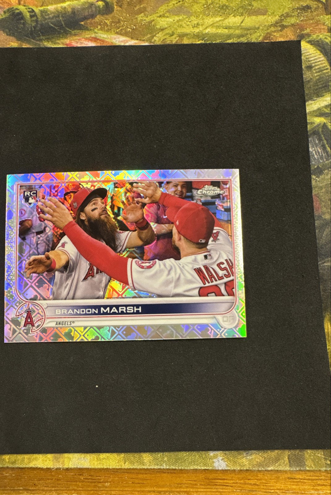 2022 Topps Chrome Logofractor Edition - Image Variation Brandon Marsh #25 (RC)