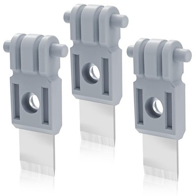 3Pcs Replacement Filament Cutter Blades for Bambulab A1, P1, X1 Series 3D Printe