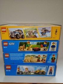 LEGO City / Creator Vehicles Lot Of 4 Factory Sealed 