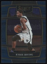 2021-22 Panini Select Blue Kyrie Irving Concourse Brooklyn Nets #80