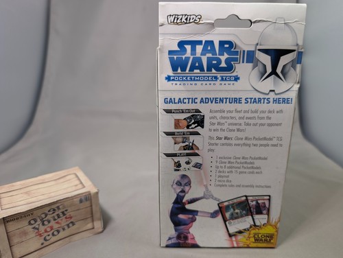 Star Wars PocketModel TCG Clone Wars Obi-Wan Attack Battalion Sealed Starter Set - Picture 3 of 5