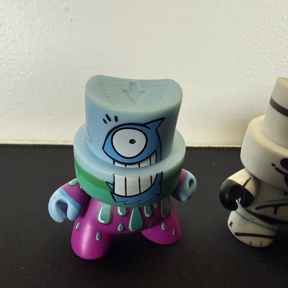 Kidrobot FATCAP Lot If 5 Figures - Image 2 of 4