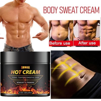 Hot Cream Fat Burner Loss Weight Belly Slimming Fitness  Body Sweat  Gel Cream
