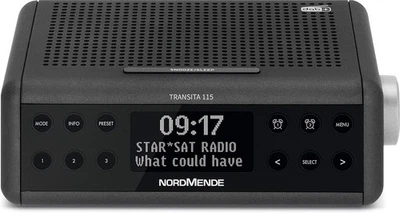 Nordmende Transita 115 DAB+ UKW Radiowecker - anthrazit – NEU OVP Blitzversand⚡✅