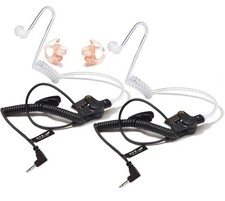 HYS 2.5mm Surveillance Listen Only Earpiece Medium Ear Mold 