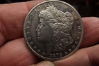 1878-S UNC Details  First Year Morgan Silver Dollar Light Wipe Lustrous