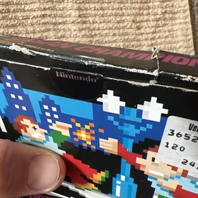 Urban Champion NES Nintendo Gloss Over Matte DOUBLE Sticker x2 & Pricetag RARE🦄