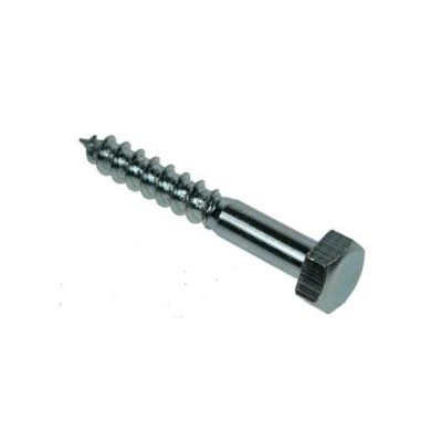 TIMBERMATE Hex Head Coach Screws Wood Bolts Zinc Plated M6 M8 M10 M12 Timber Fixing Hexagon