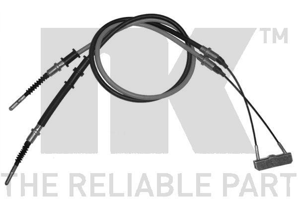NK 903679 Cable, Parking Brake For Opel Vauxhall-image