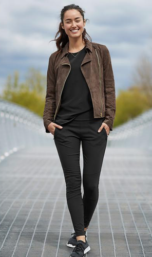 ATHLETA $398 Helena Suede Jacket S 